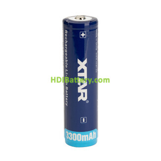Bater�a Li-ion XTAR 18650 3300mAh (protected) - 10A