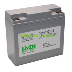 Batera LiFePO4 Liven Battery LVIF18-12 12.8V 18Ah 