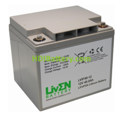 Batería LiFePO4 Liven Battery LVIF40-12 12.8V 40Ah