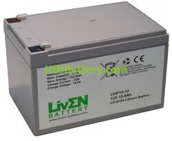 Batería LiFePO4 Liven Battery LVIF15-12 12.8V 15Ah 