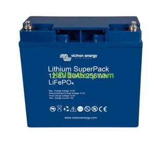 Batera LiFePO4 Victron Energy SuperPack 12,8V-20Ah 12.8V 20Ah 256 Wh