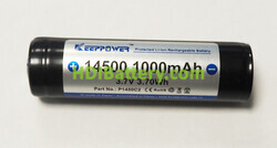 Batería litio-Ion PP EagleTac14500 (AA) Li-Ion 3.7V 1000mAh 