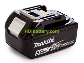Batera Litio-Ion Makita 18V 5Ah 124x106x94 mm