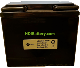 Batera Litio-ion para vehculo elctrico PFS Energy 24V 42Ah