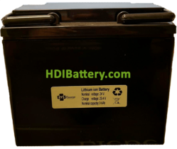 Batería Litio-ion para vehículo eléctrico PFS Energy 24V 36Ah