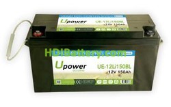 Batería litio Upower Ecoline UE-12Li150BL 12V 150Ah