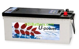Batera Monoblock AGM U-Power SP160 12V 160Ah 