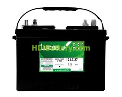 Batería de plomo ciclo profundo Lucas 12LC27 12V 100Ah