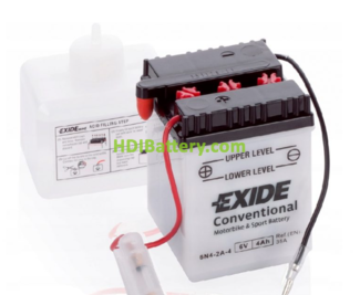 Bateria moto Exide 6N4-2A-4 6v 4Ah