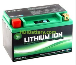 Batera Moto Lithium YTX9-BS 12V 3Ah HJTX9