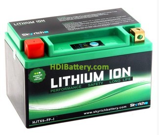 Batera Moto Lithium YTX9-BS 12V 3Ah HJTX9