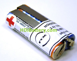 Batería para aparatos de medición NIMH EPPENDORF PAZ 2.4V 1.35AH 