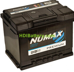 Batería NUMAX Premium Car 027 12V 60Ah 540A