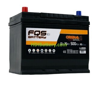 Batera Original Asian Edition FQS Battery FQS80.1 12V 70Ah