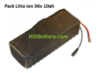 Batería Pack Litio ion Samsung 36V 10AH + BMS