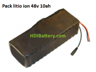 Batera de Litio ion Samsung 48V 10Ah + BMS