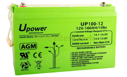 Batería para Barco AGM U-POWER UP100-12 12V 100Ah
