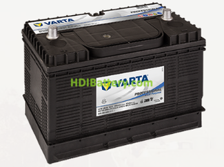 Batera para caravana Varta Professional Dual Purpose 12v 105Ah 800A LFS105N 330 x 175 x 240 mm