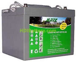 Batería para grúa ortopedia 12V 44Ah GEL HAZE HZY-EV12-44