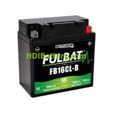 Batera para moto Fulbat Gel FB16CLB 12V 19Ah 240 A