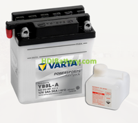 Bateria para moto Varta 12v 3ah 30A PowerSports Freshpack YB3L-A 100 x 58 x 112 mm
