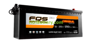 Batera de plomo FQS Battery FQS1100 12V 110Ah