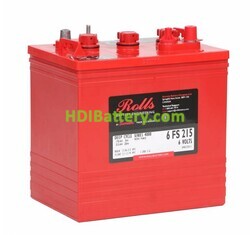 Batería plomo ácido ROLLS 6-FS-215 6V 215Ah
