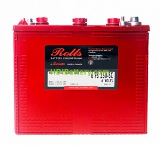 Batería plomo ácido ROLLS 6-FS-280 6V 281Ah