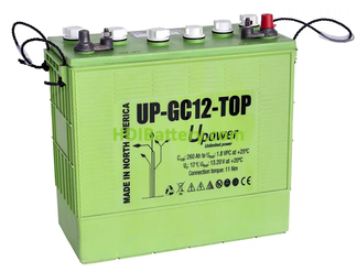 Batera para barredora 12V 260Ah U-Power UP-GC12TOP