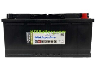 Batera plomo AGM Q-Batteries AGM105 12V 105Ah
