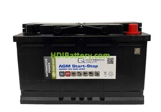 Batera plomo AGM Q-Batteries AGM80 12V 80Ah