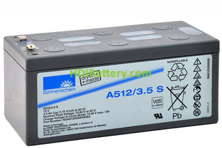 Batera plomo sellada gel Sonnenschein A512-3.5S 12V 3.5Ah