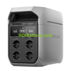 Batera Portatil EcoFlow DELTA 3 2200W 1024Wh
