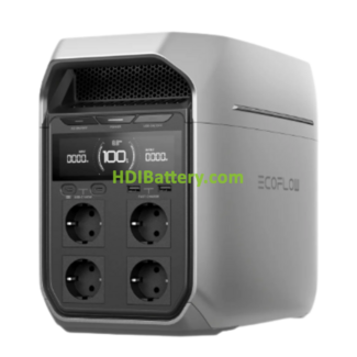 Batera Portatil EcoFlow DELTA 3 2200W 1024Wh