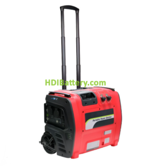 Batera Porttil Litio-Ion Kaise 24V 5100mAh 2688Wh KP2500TROLLEY