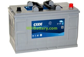 Batera Power PRO (HDX) Exide EF1202 12V 120Ah 870A
