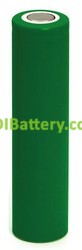 Batería recargable 4/3A 7/5A 1,2V 2800mAh NI-MH 16,/x66,3mm