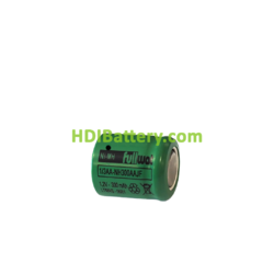 Batera recargable cilndrica 1/3AA NI-MH 300mAh