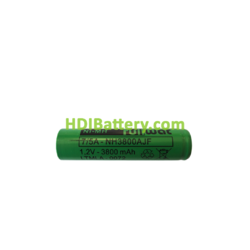 Batera recargable cilndrica de Ni-MH 1.2 V 3800MAH