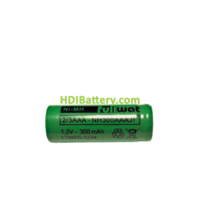 Batera recargable cilndrica de Ni-MH 1.2V 300 mAh 2/3 AAA