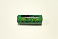 Batería recargable cilíndrica de Ni-MH 1.2V 300 mAh 2/3 AAA