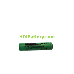 Batera recargable cilndrica de Ni-MH 1.2V 800 mAh