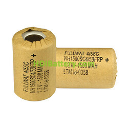 Batería recargable cilíndrica de Ni-MH 4/5SC 1.5 Ah