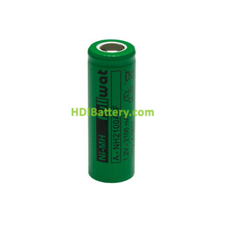 Batera recargable cilndrica de Ni-MH A 2.1 Ah