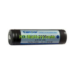 Batera recargable Li-Ion con proteccin KEEPPOWER 18650 2900mAh - 8A