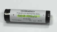 Bateria recargable Litio-Ion Samsung ICR-18650-22F Li-Ion 3.7V 2.2Ah + PCB