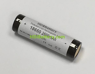 Bateria recargable Litio-Ion Samsung ICR-18650-26F Li-Ion 3.7V 2.6Ah + PCB