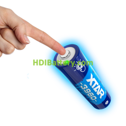 Bater�a recargable Litio-ion XTAR 1.5V 3960 AA 2500mAh con Indicador T�ctil Pack 4