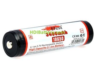 Bateria recargable NCR-18650B + PCM 3.7V 3400MAH