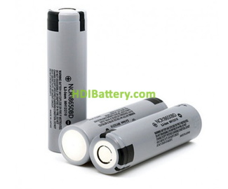Batera Recargable Panasonic NCR18650BD Li-Ion 3,6 Voltios 3100 mAh 10A
